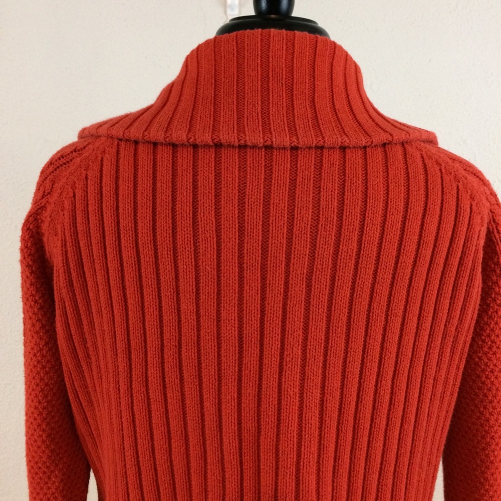 Relativity Cable Knit High Collared Sweater - image 5